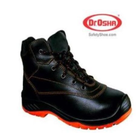 DR. OSHA COMMANDO ANKLE BOOT - 9218 - HITAM - DR.OSHA SAFETY SHOES